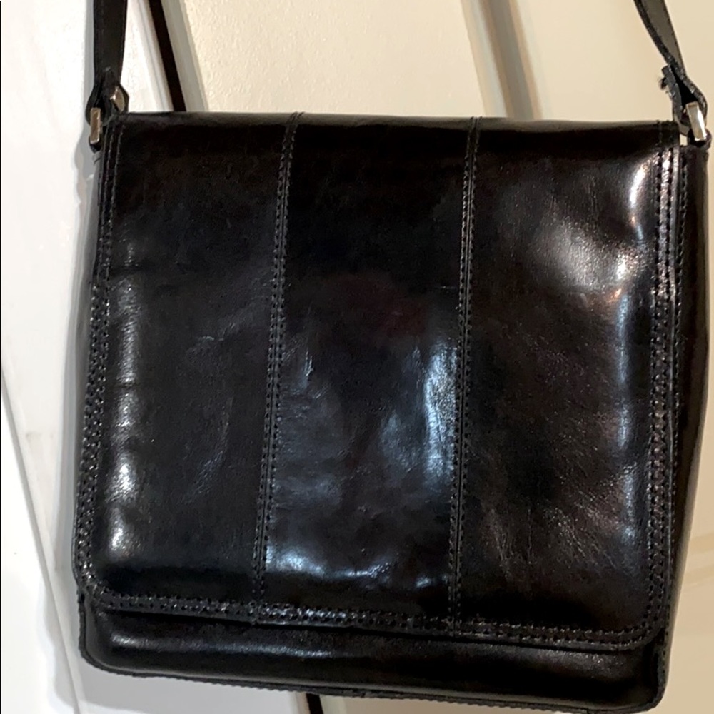 Aldo black leather crossbody